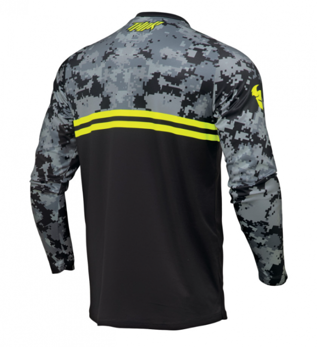 Bluza Enduro/Motocross Sector Digi Camo Black [2]