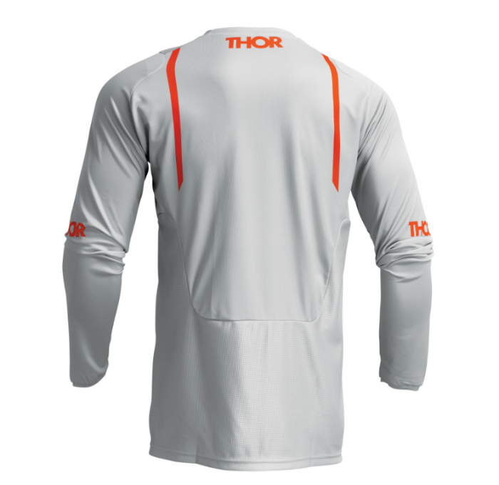 Bluza enduro/MX THOR Pulse Mono Light Gray [2]