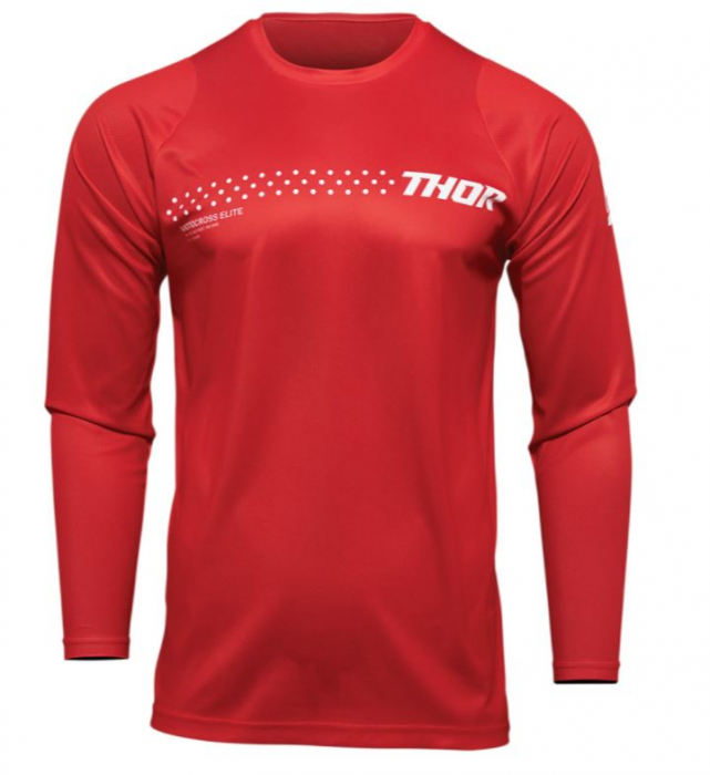 Bluza THOR Sector Minimal Red enduro/motocross [1]