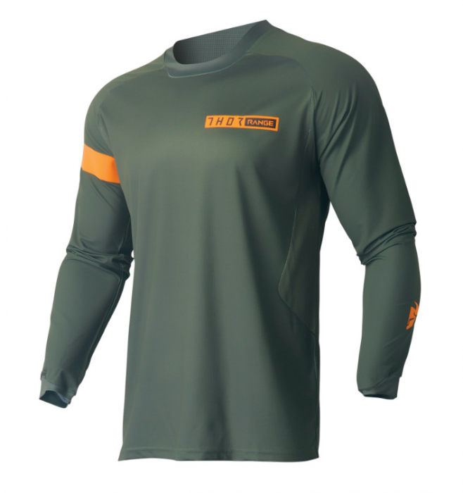 Bluza THOR Sector Birdrock Gray/Acid enduro/motocross [4]