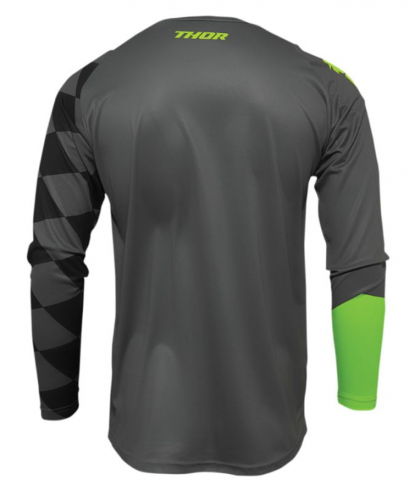 Bluza THOR Sector Birdrock Gray/Acid enduro/motocross [2]