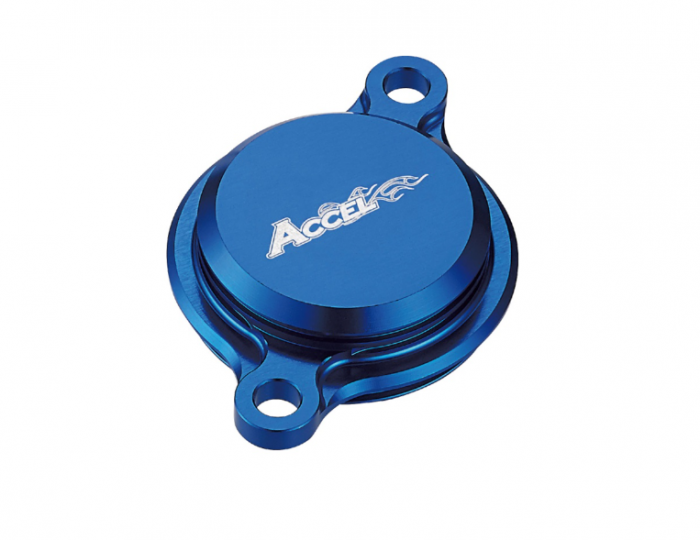 Capac filtru ulei Yamaha YZF 250 '14-'17, YZF 450 '10-'16, WR 250F '15-'17, WR 450F '16 Albastru OFC202BL [1]
