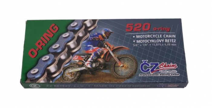 Lant transmisie Enduro/motocross/ATV CZ 520 ORM (116 zale) cu O-Ring CZ520ORM116 [1]