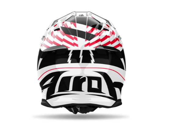 Casca Airoh Twist 3 Thunder Red/White [3]