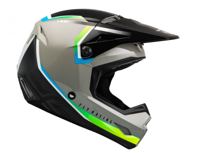Casca Enduro/Motocross/ATV FLY Kinetic Vision Grey/Black [4]