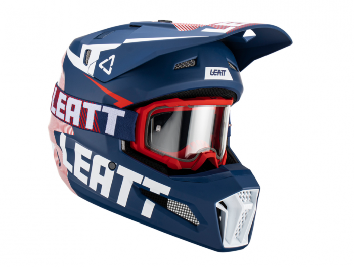 Casca Leatt 3.5 V23 Royal Blue + Ochelari 4.5 Cadou [1]