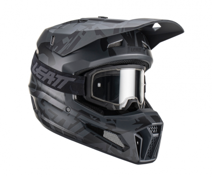 Casca Leatt 3.5 V23 Black + Ochelari 4.5 Cadou [1]