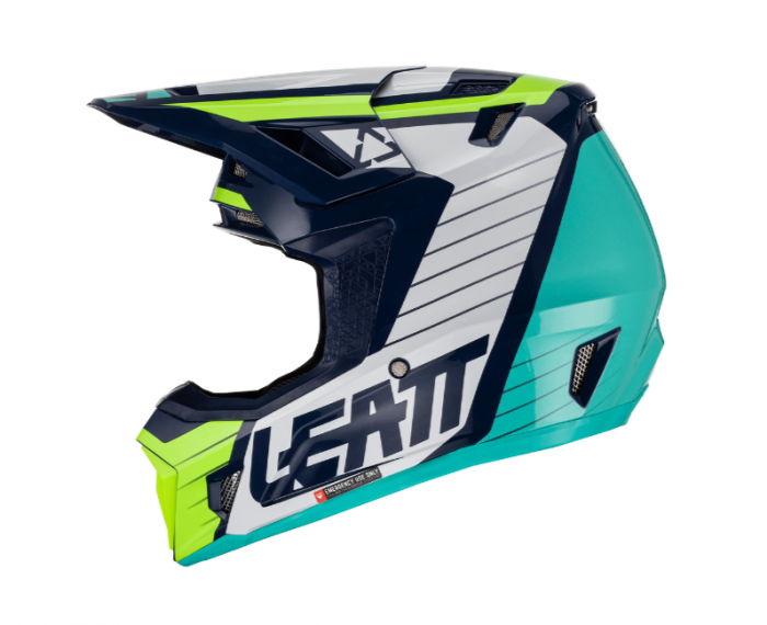 Casca Leatt 7.5 V23 Blue Marine + Ochelari 4.5 Cadou [2]