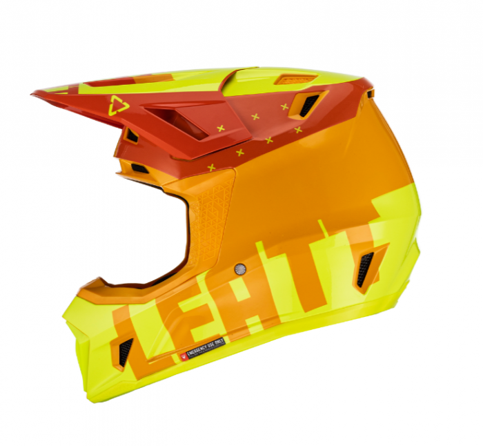 Casca Leatt 7.5 V23 Orange + Ochelari 4.5 Cadou [2]