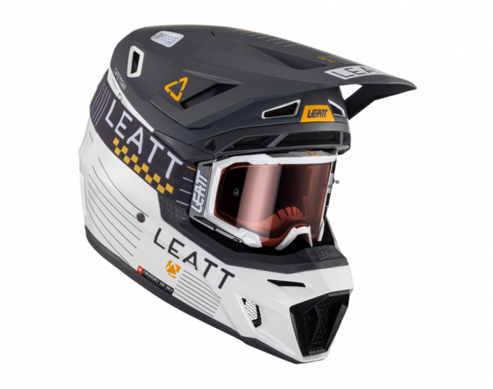 Casca Leatt 8.5 V23 Composite Metalic + Ochelari 5.5 Cadou [1]