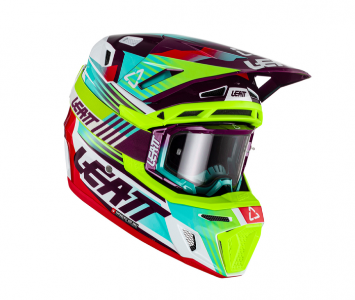 Casca Leatt 8.5 V23 Composite Neon + Ochelari 5.5 Cadou [1]