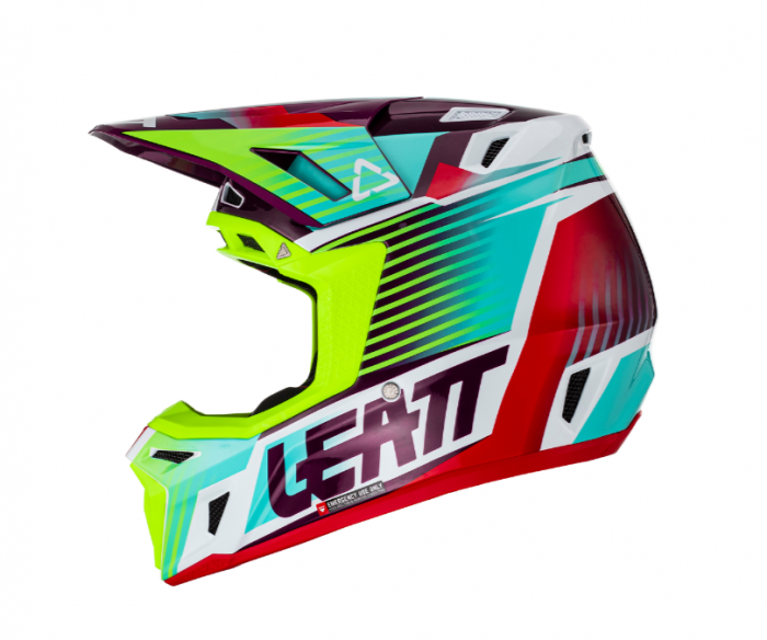 Casca Leatt 8.5 V23 Composite Neon + Ochelari 5.5 Cadou [2]
