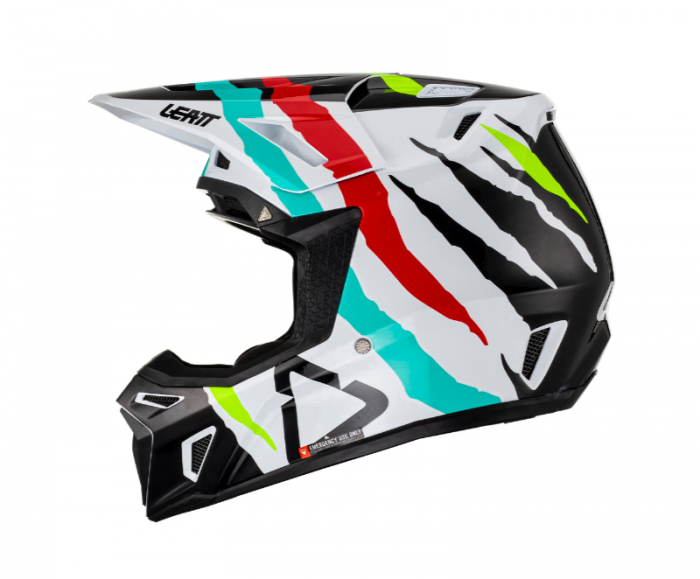 Casca Leatt 8.5 V23 Composite Tiger + Ochelari 5.5 Cadou [2]