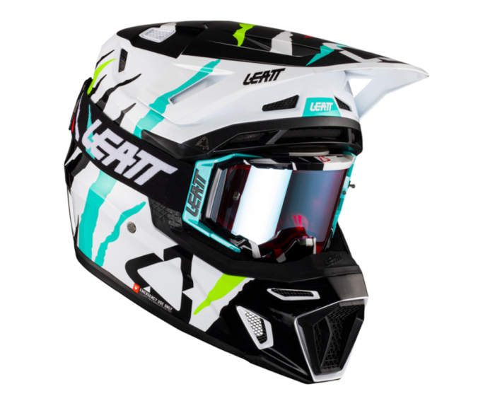 Casca Leatt 8.5 V23 Composite Tiger + Ochelari 5.5 Cadou [1]
