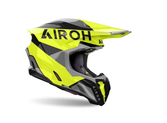 Casca Airoh Twist 3 King Gray/lime [2]