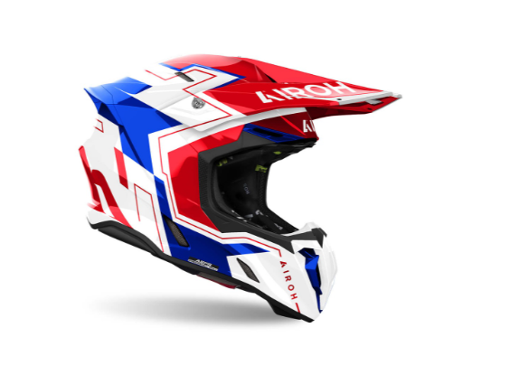 Casca Airoh Twist 3 Dizzy Red/Blue [2]