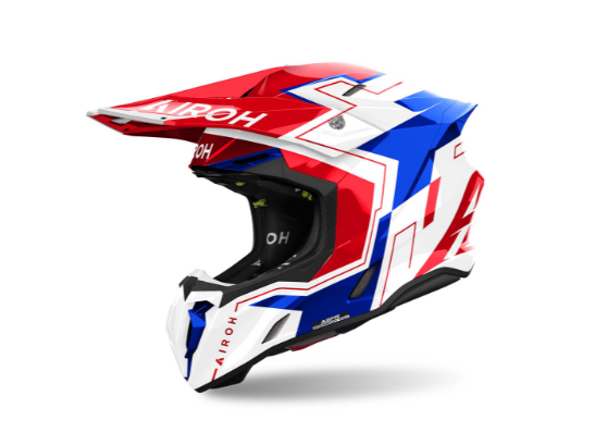 Casca Airoh Twist 3 Dizzy Red/Blue [1]