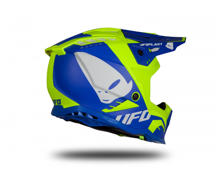Casca UFO Echus Blue/White/Yellow [2]