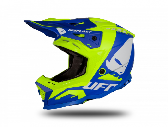 Casca UFO Echus Blue/White/Yellow [1]