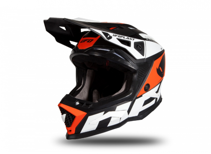 Casca UFO Echus Black/White/Orange [3]