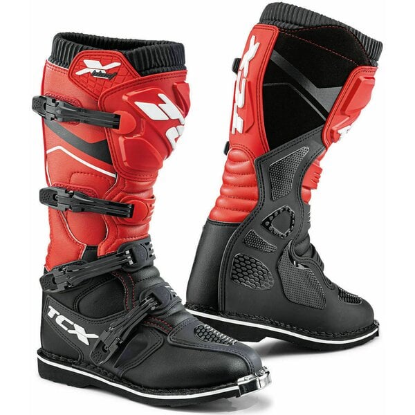 partition Plain Supervise Cizme enduro/motocross TCX X-Blast Boots Red