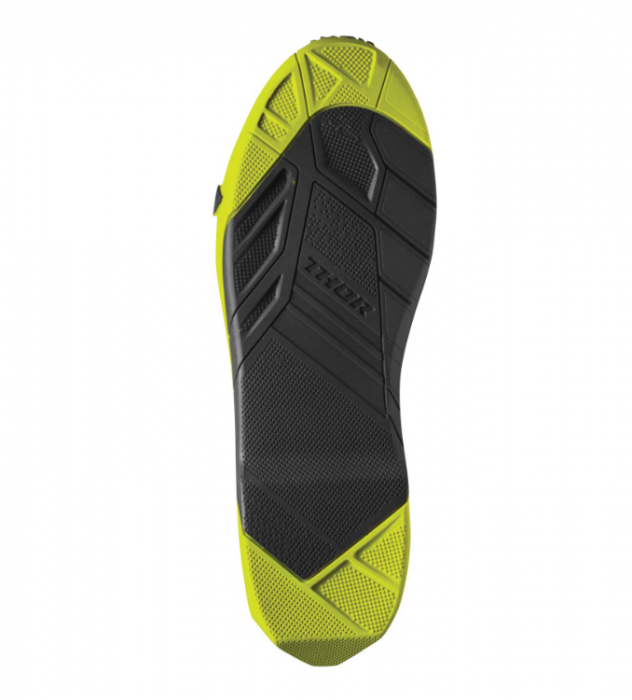 Cizme enduro/motocross Thor Radial Gri/Galben Fluo [4]