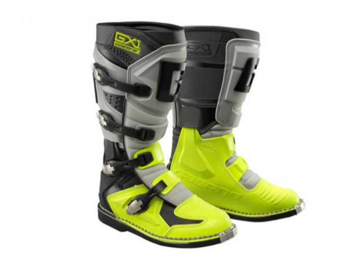 Cizme enduro/mx Gaerne Cross GX-1 Gray/Yellow Fluo 2022-2023 [1]