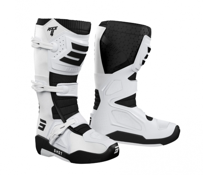 Cizme Enduro/MX Shot Race 4 White [1]