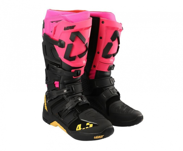 Cizme Leatt 4.5 Black/Pink [1]