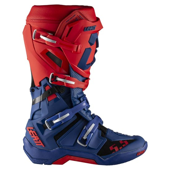 Cizme LEATT GPX 5.5 FlexLock Blue-Red [3]