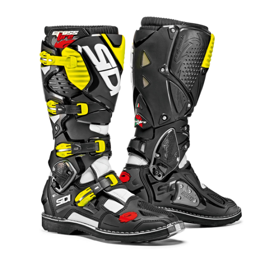 Cizme SIDI Crossfire 3 Black/Yellow Fluo [1]