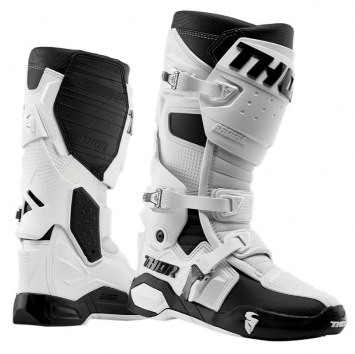 Cizme enduro/motocorss THOR Radial Alb [1]