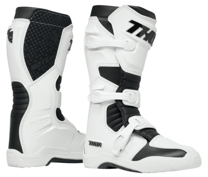 Cizme Thor XR MX Black/White [1]