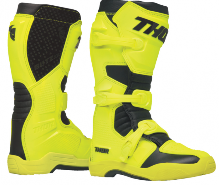 Cizme Thor Blitz XR MX Acid/Black [1]