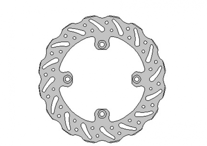 Disc frana spate Beta 250 RR '05-'12, 525 RR '05-'12 (260X120.3X4mm) (4X8.5mm) (NG1264) [1]