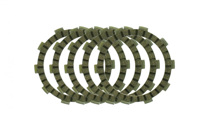 Discuri frictiune ambreiaj BETA RR 125 '06-'08, YAMAHA DT 80 '85-'97, TT 125 R '00-'11, XT 125 R/X '05-'07, YBR 125 '06-'13, YFB 250 TIMBERWOLF YFM-2000, BIGBERWOLF 92-2000 '07-'11, YFM 250 Buin '05-'06 [1]