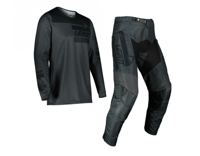 Echipament Tricou+Pantaloni Enduro/MX Leatt Black [1]