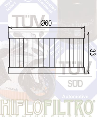 Filtru ulei HifloFiltro Suzuki DR '82-'07 HF136 [2]