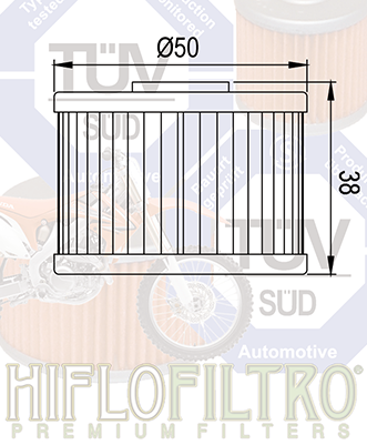 Filtru ulei Gas Gas/Honda/Polaris/Kawasaki/Suzuki HF112 [3]