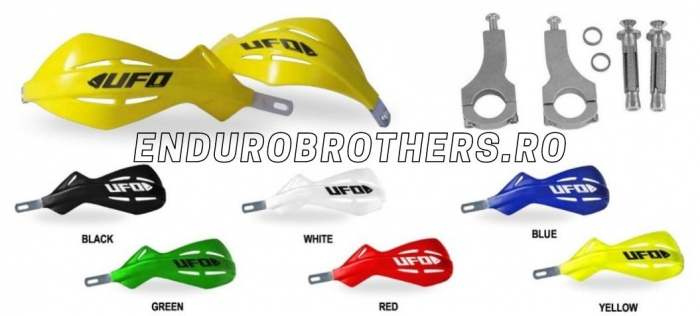 Handguard enduro/MX UFO insertie aluminiu [1]