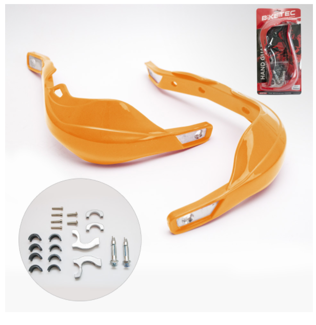 Handguard-uri Ghidon cu Insertie de Aluminiu Portocali Fixare 22mm si 28mm [1]