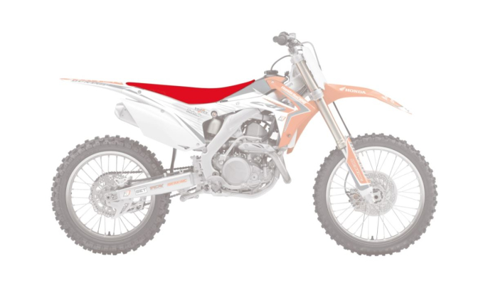 Husa sa Honda CRF 250R '14-'17, CRF 450R '13-'16 Blackbird Pyramid [4]