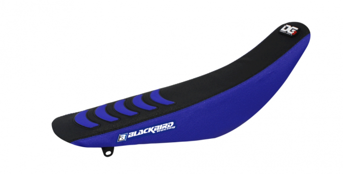 Husa sa Yamaha YZF 250 '10-'13 BlackBird Double Grip 3 Black/Blue E1244H [1]