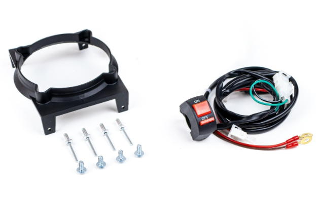 Kit montaj ventilator radiator cu buton on/off Sherco '14-'23 Exed EP-ACC-PLS14-SW [1]