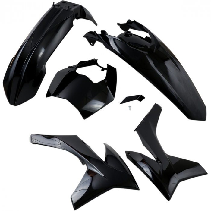 Kit complet Plastice KTM EXC 2012-2013 UFO BLACK [1]