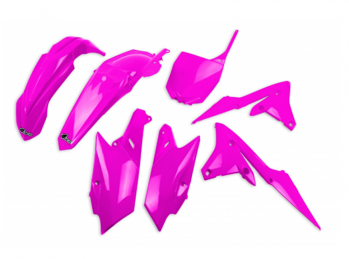 Kit plastice Yamaha YZF 250 '14-'18,YZF 450 '14-'17 Neon Pink [1]