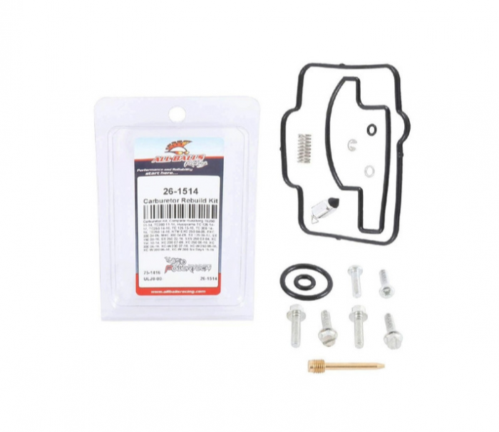 Kit reparatie carburator KTM EXC/SX Husqvarna TE/TC Husaberg TE 125-300  '02-'17 26-1514 [1]
