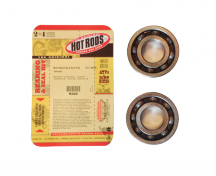 Kit rulmenti ambielaj Yamaha YFZ 450 R '09-'20; YFZ 450X '10-'11 HotRods K070 [1]
