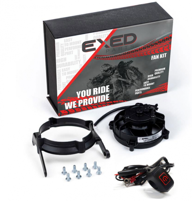 Kit ventilator cu buton on/off led GasGas '21-'23 Extreme [1]