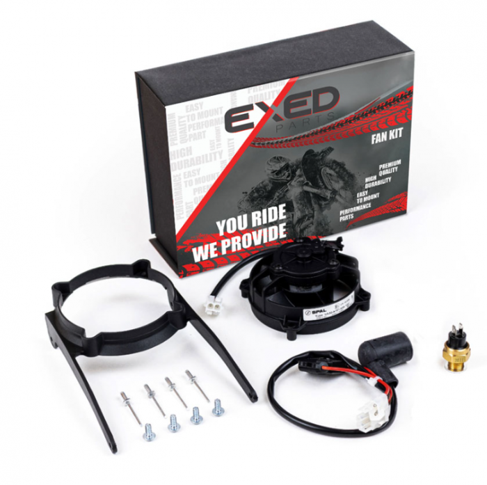 Kit ventilator cu Termoswitch  KTM/Husqvarna '04-'16 Extreme [1]
